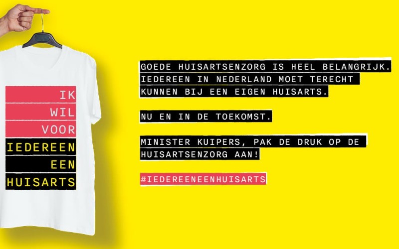 Wij voeren actie voor goede huisartsenzorg